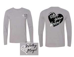 "BLESS YOUR HEART"  LONG-SLEEVE T-SHIRT