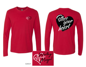 "BLESS YOUR HEART"  LONG-SLEEVE T-SHIRT