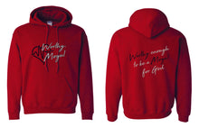 Load image into Gallery viewer, &quot;WORTHY ENOUGH&quot; HOODIE