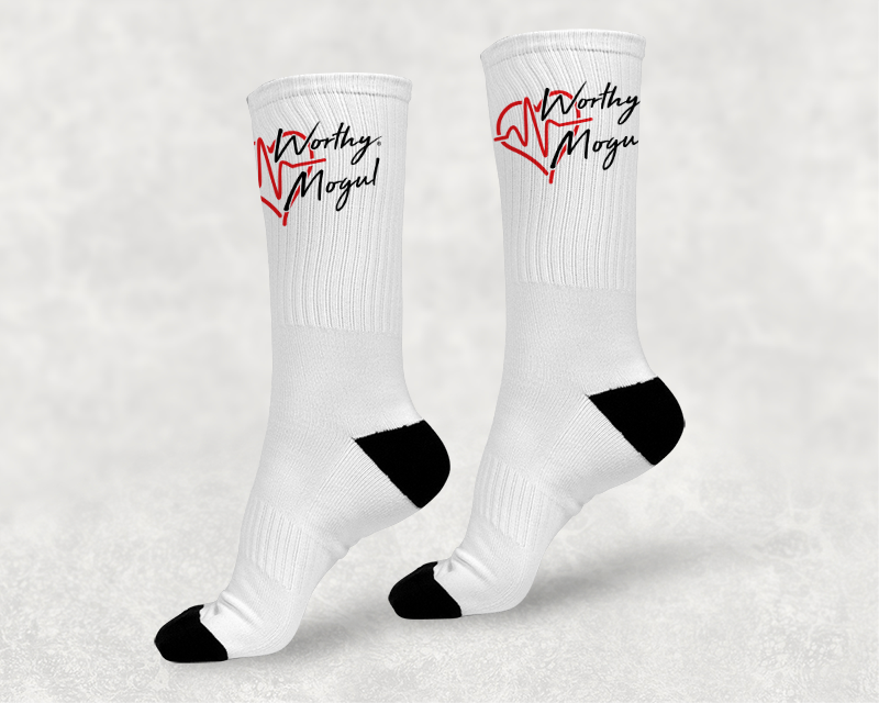 WorthyMogul “Logo” Socks